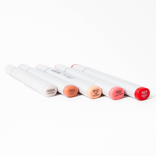 Copic, Markers, Art & School, Replaceable nibs, Refillable ink, 55194